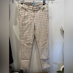 J McLaughlin Houndstooth Print Pants